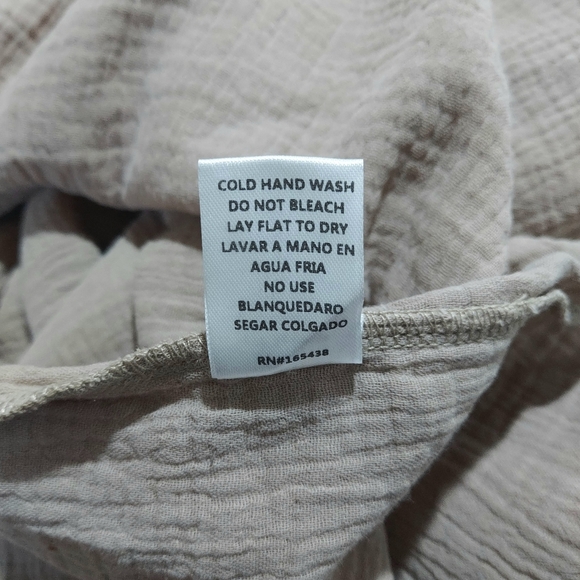 Aemi + Co Daisy Sleeveless Midi Dress with Pockets in Taupe - Picture 9 of 9